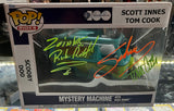 Scott Innes and Tom Cook Signed Scooby Doo Mystery Machine SWAV COA