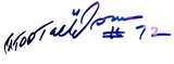 Ed “Too Tall” Jones Signed Full Size Replica Cowboys Helmet JSA COA