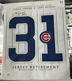 Fergie Jenkins Signed Scorecard  JSA COA