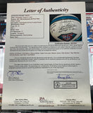 NFL 75th Anniversary All-Time Team Signed Helmet JSA COA
