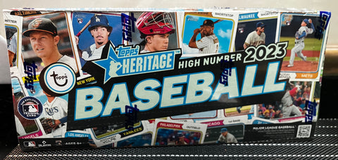 2023 Topps Heritage MLB High Number Hobby Box