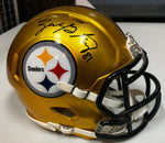 Zach Gentry Signed Steelers Mini Helmet