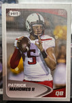 2017 Sage Hit Patrick Mahomes ll Rookie Card #5