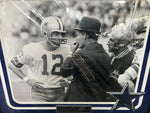 Roger Staubach Authentic  Framed Photo