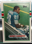 1998 TOPPS Traded Barry Sanders Rookie Card #83T