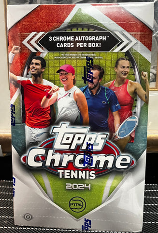 2024 Topps Chrome Tennis Hobby Box