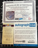 Mickey Thomas Signed Jefferson Starship Drum Head Inscribed “We Built This City”