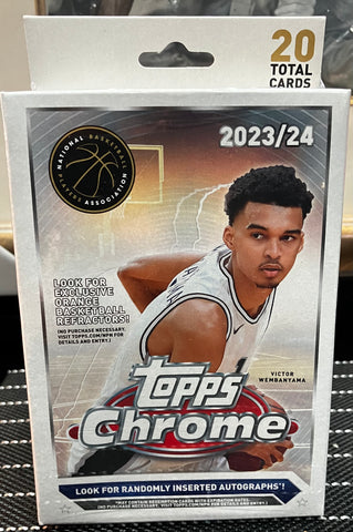 2023/24 Topps Chrome NBA Hanger Box