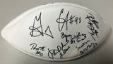 Signed Football By 11 NFL Players