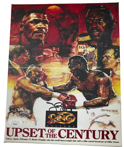 Buster Douglas Signed Canvas Print