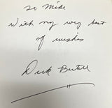 Dick Bartell Signed Authentic "Rowdy Richard" Book