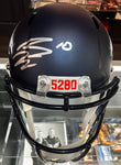 Bo Nix Signed Full Size Replica Helmet