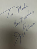 Joe Paterno Signed Authentic "Football My Way" Book
