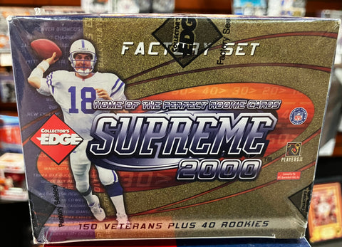 2000 Collectors Edge Supreme NFL FACTORY SET