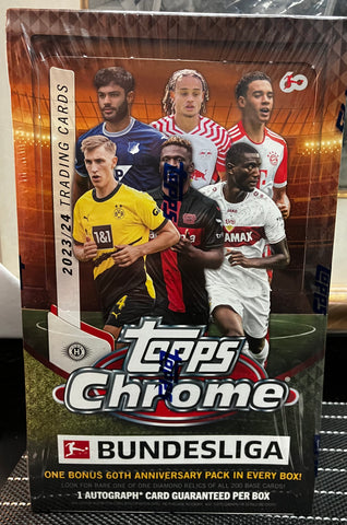 2023/24 Topps Chrome Bundesliga League Hobby Box