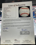 Derek Jeter Signed Baseball JSA COA