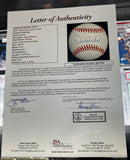 Derek Jeter Signed Baseball JSA COA