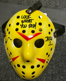 Ari Lehman Signed Yellow Mask Radtke Sports Authentic Inscribed “Look What You Did”