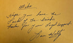 Lou Holtz Signed Authentic "The Fighting Spirit A Championship Season At Norte Dame" Book