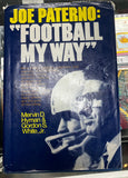 Joe Paterno Signed Authentic "Football My Way" Book