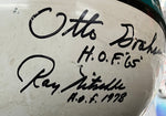 NFL 75th Anniversary All-Time Team Signed Helmet JSA COA