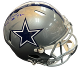 Ed “Too Tall” Jones Signed Full Size Replica Cowboys Helmet JSA COA