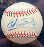 Dirk Nowitzki Signed Baseball in Shadowbox JSA And Beckett COA