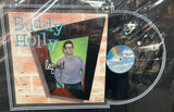 Buddy Holly Signed Framed Cut With Photo and Record