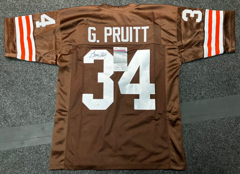 Greg Pruitt Signed Jersey