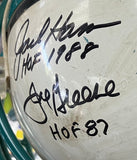 NFL 75th Anniversary All-Time Team Signed Helmet JSA COA