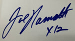 Joe Namath Signed Authentic "Joe Namath Maverick Quarterback" By PHIL berger Book
