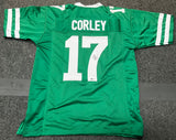 Malachi Corley signed Jets jersey