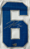Jahmyr Gibbs Signed White Authentic Jersey