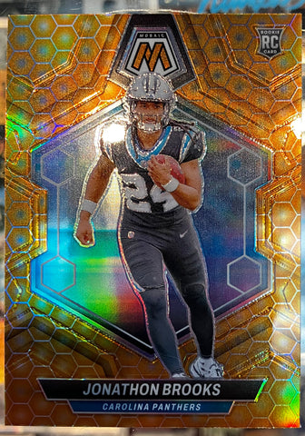 2024 Panini Mosaic Johnathan Brooks Honeycomb Rookie Card #345