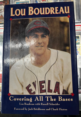 Lou Boudreau Signed Book