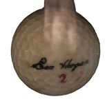 Byron Nelson and Ben Hogan Laser Framed Golf Balls