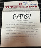 Jim Catfish Hunter Signed Authentic "Catfish My Life In Baseball" Book