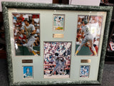 Jose Canseco, Ricky Henderson,  and Mark McGwire Signed Framed Photos JSA LOA