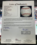Carl Hubbell Signed Rawlings Baseball