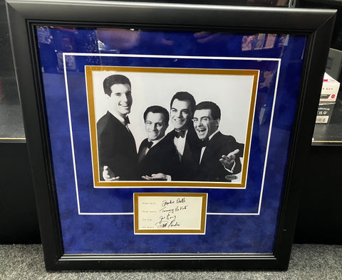 The Four Seasons Signed Framed Cut
