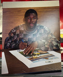 Brett Farve, Edgar Bennett, Tom McKimson, and Charles McKimson Signed Framed Looney Tunes Art Print /250