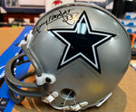 Tony Dorsett Signed Mini Helmet