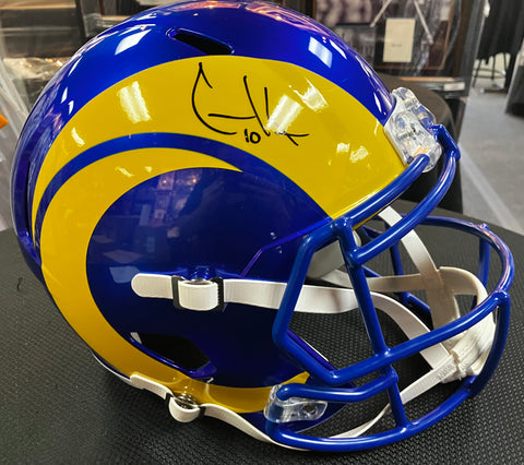 Cooper Kupp Signed Full Size Replica Helmet