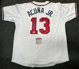 RONALD ACŨNA JR. SIGNED BRAVES JERSEY JSA COA