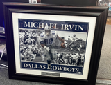 Michael Irvin Signed Framed Photo JSA COA /2000