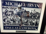 Michael Irvin Signed Framed Photo JSA COA /2000