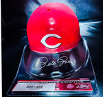 Pete Rose Cincinnati Reds Autographed Batting Helmet - Red