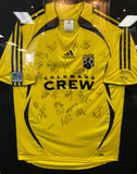 Columbus Crew Signed Framed Jersey