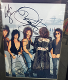 Bon Jovi Band Signed Framed Photo - 8x11