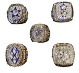Dallas Cowboys Super Bowl Replica Ring Set (5) Rings